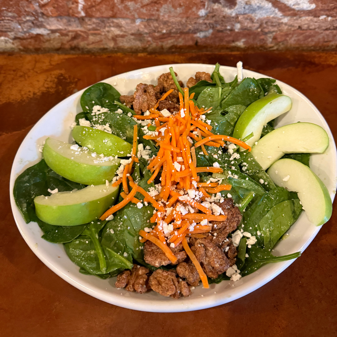 Salmon Spinach Salad