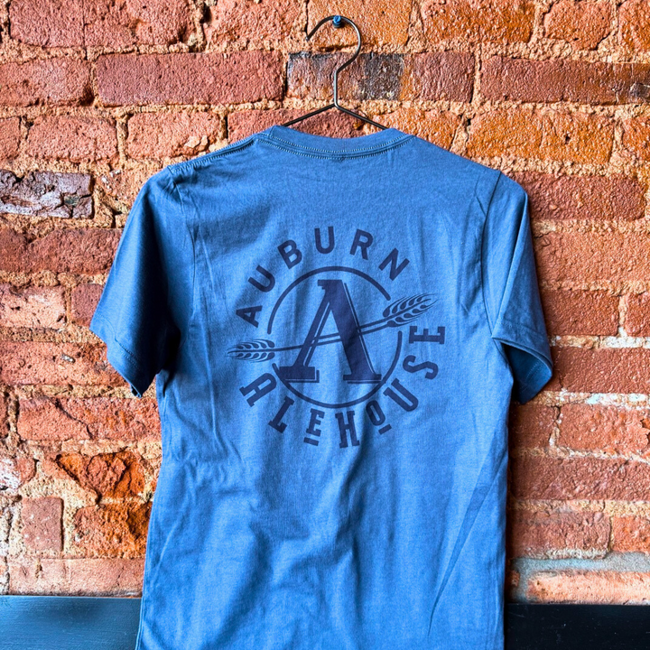 Circle Stamp Shirt - Vintage Navy