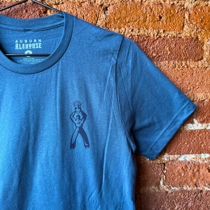 Circle Stamp Shirt - Vintage Navy