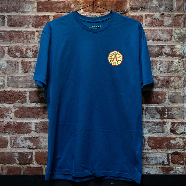 Auburn Alehouse Neon Aleman Tee, Blue