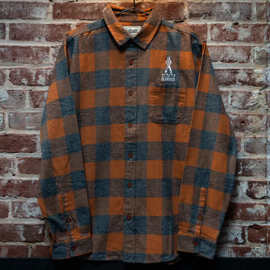 Auburn Alehouse Flannel, Orange