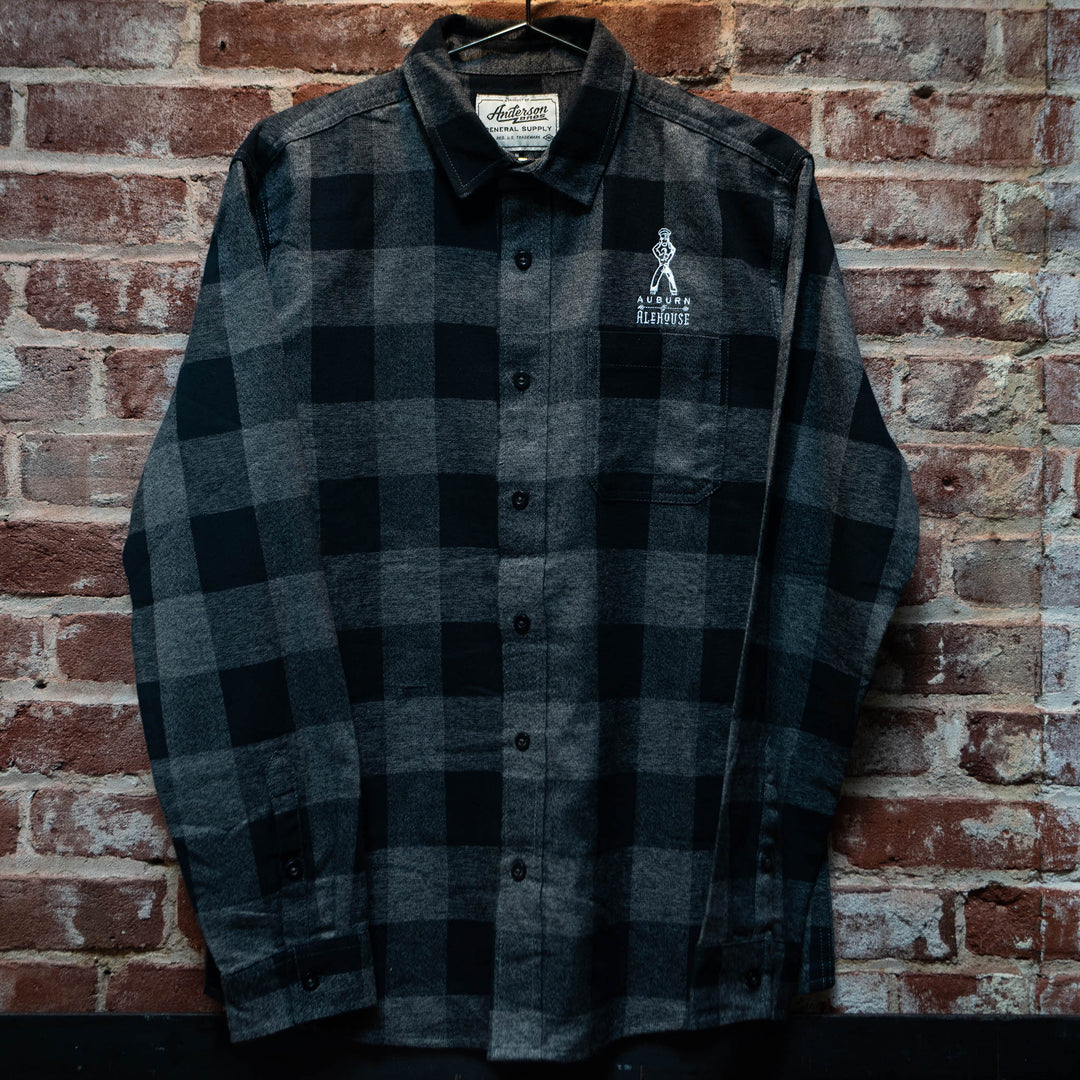 Auburn Alehouse Flannel, Black