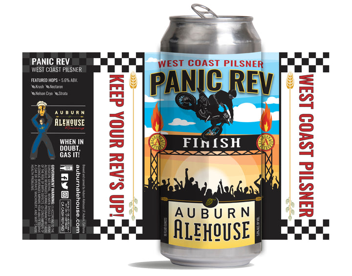 Panic Rev West Coast Pilsner