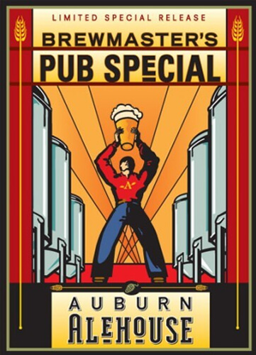Auburn Alehouse Brewmasters Pub Special Art